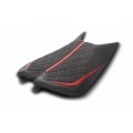 LUIMOTO GP Diamond Rider Seat Covers for the Aprilia RSV4 1100 (2021+) / Tuono V4 1100 (2022+) LUIMOTO GP Diamond Rider Seat Covers for the Aprilia RSV4 1100 (2021+) / Tuono V4 1100 (2022+)